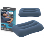 Nafukovací zamatový vankúš, modrá - Bestway 67121